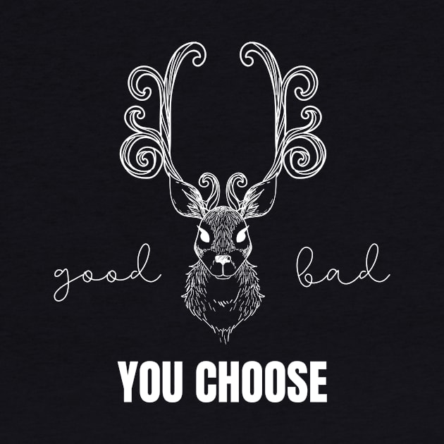 Evil Reindeer Good or Bad? You Choose Christmas Gifts Christmas Anticipation Christmas List Santa Claus by nathalieaynie